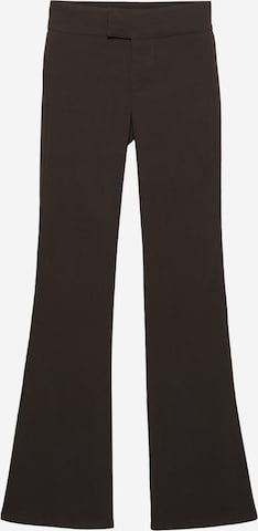 Pull&Bear Bootcut Byxa i brun: framsida