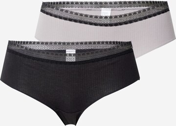 Panty 'GO Ribbed' di SLOGGI in grigio: frontale