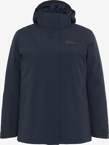 JACK WOLFSKIN Performance Jacket in Blue: front