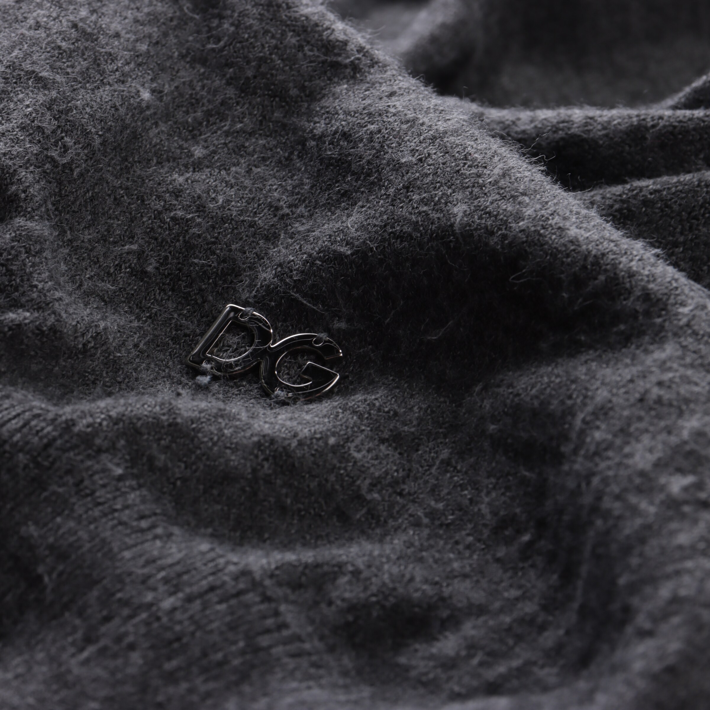 DOLCE & GABBANA Pullover / Strickjacke XS in Grau