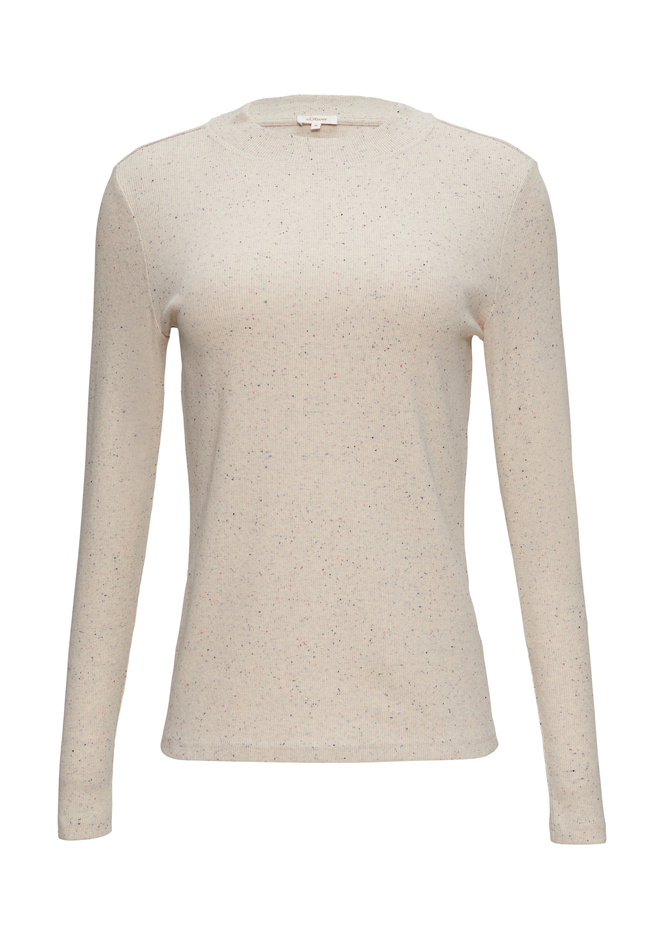 s.Oliver Shirt in Beige: Vorderseite