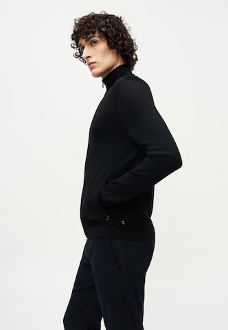 BOGNER Knit Cardigan 'OSCAR' in Black: side