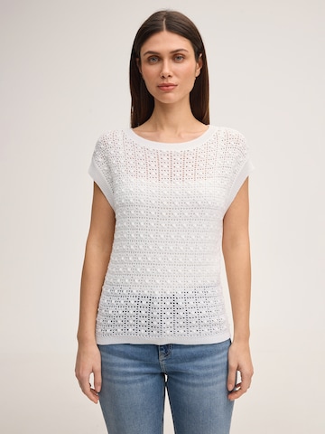 Tops en tricot 'Kop' JOOP! en blanc : devant