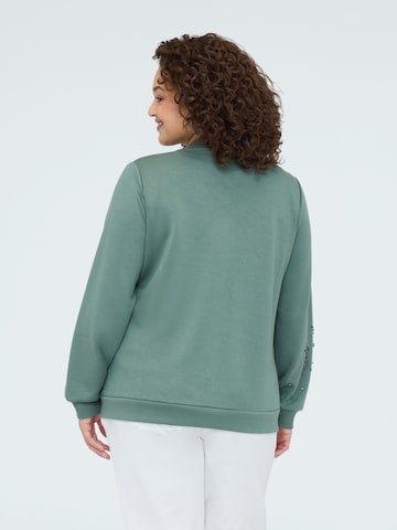 Fiorella Rubino Sweat jacket in Green