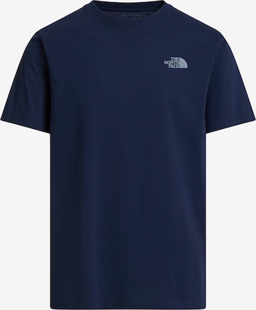 THE NORTH FACE Функциональная футболка в Синий: спереди