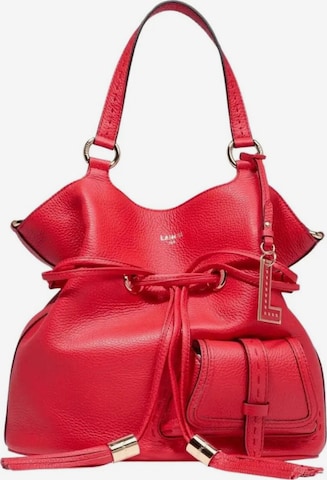 LancelRučna torbica 'Sac Seau M Lancel 1Er Flirt Rouge' - crvena boja: prednji dio