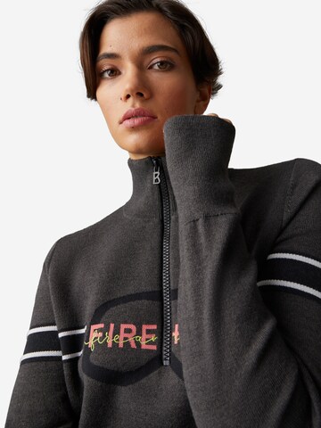 Bogner Fire + Ice Athletic Sweater 'Azra' in Grey