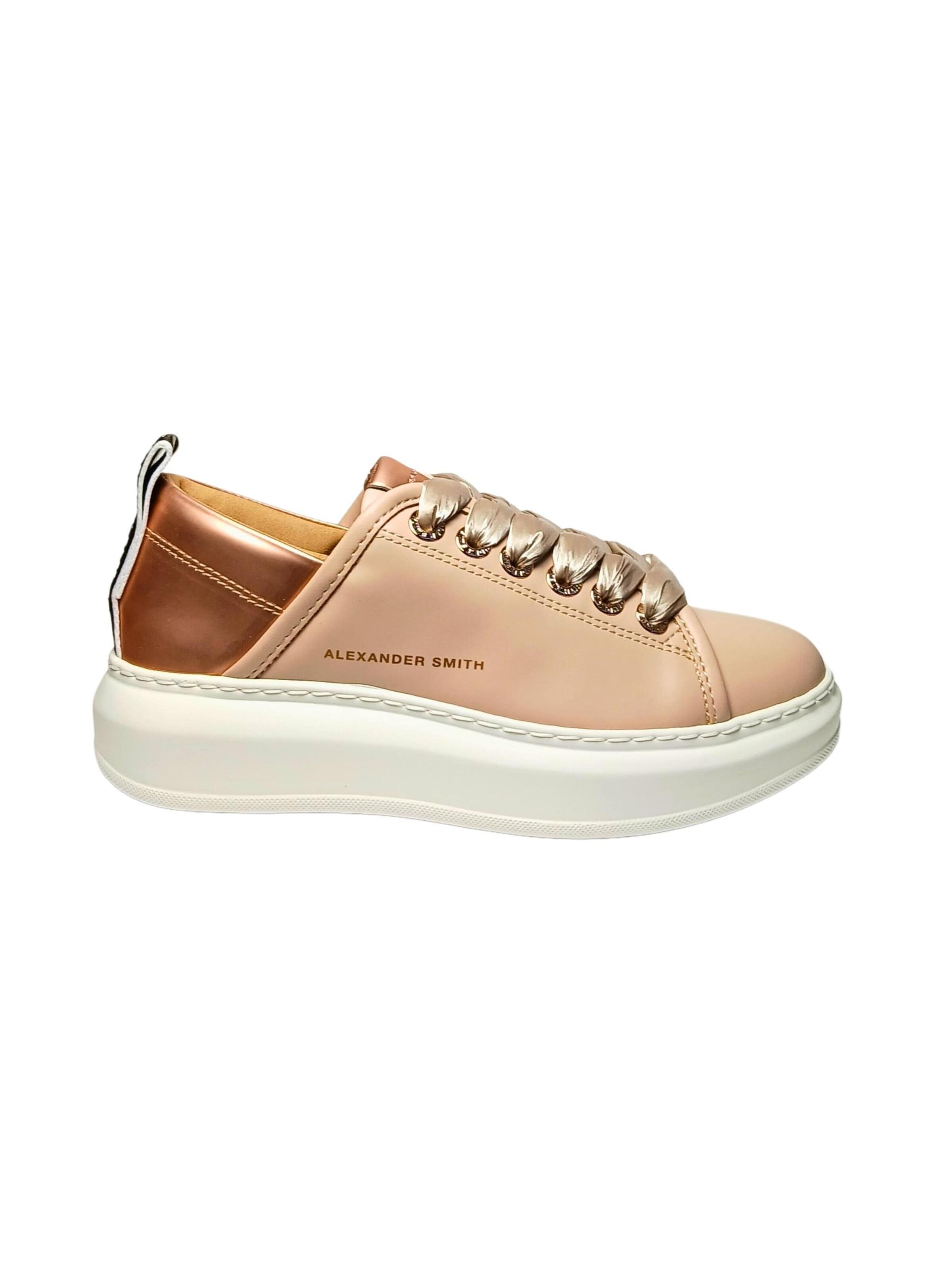 Alexander Smith Athletic Shoes in Pink: front