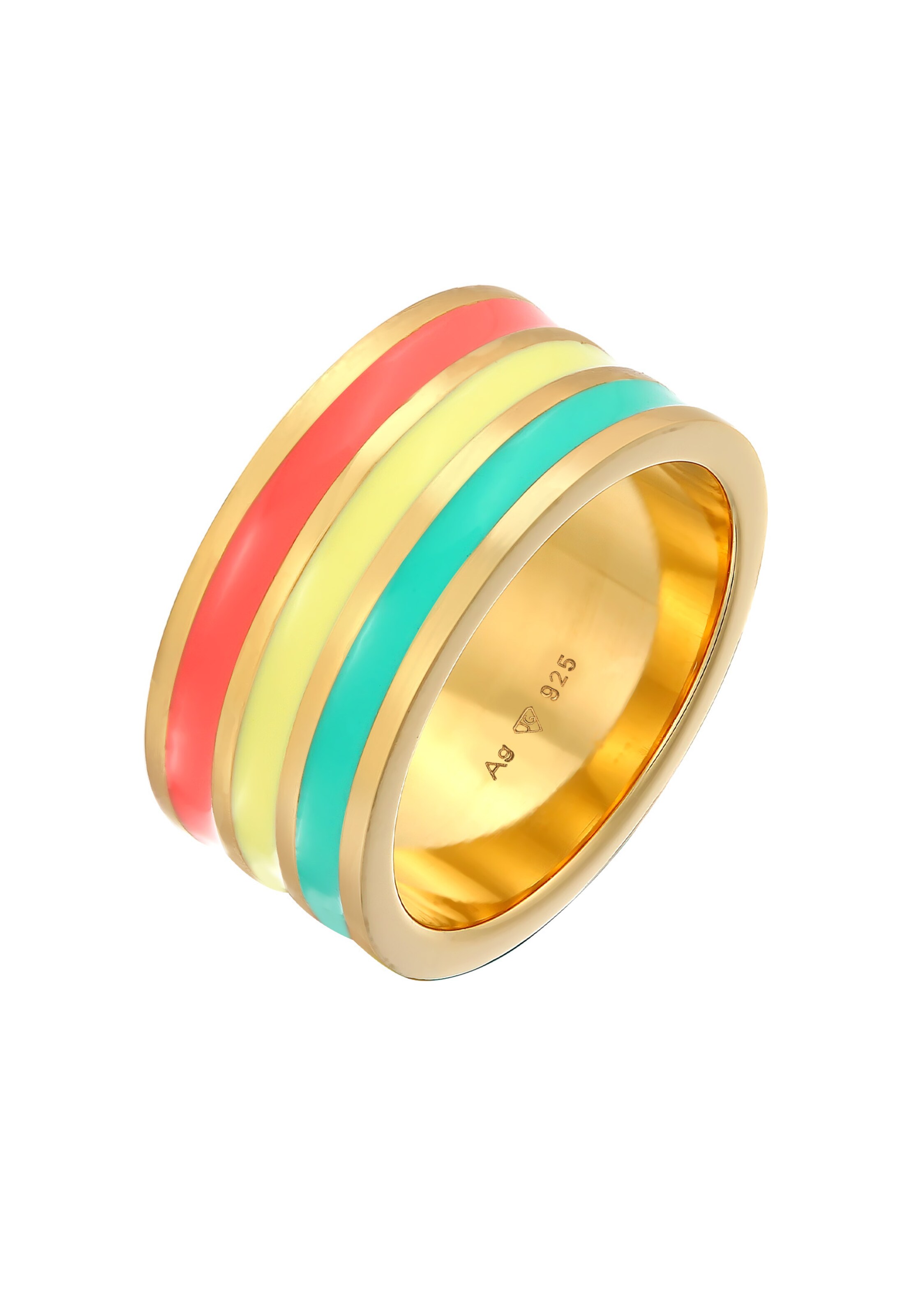 ELLI Ring in Gold: front