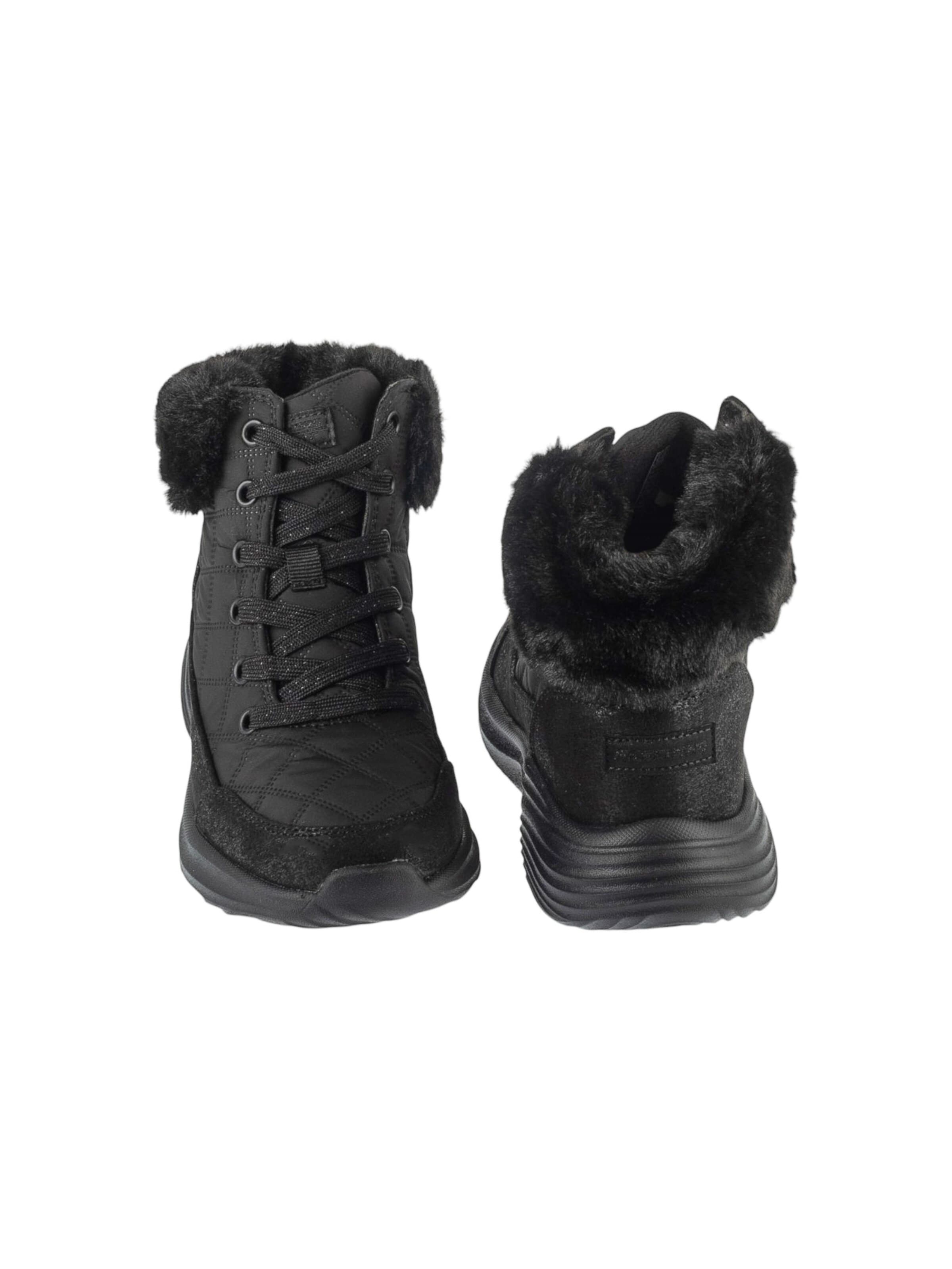 SKECHERS Snowboots 'Bounder Pro' in Zwart