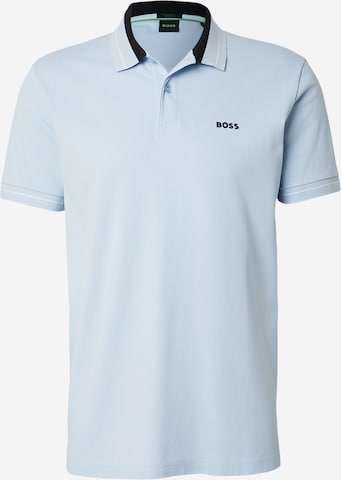 mėlyna BOSS Marškinėliai 'Member': priekis