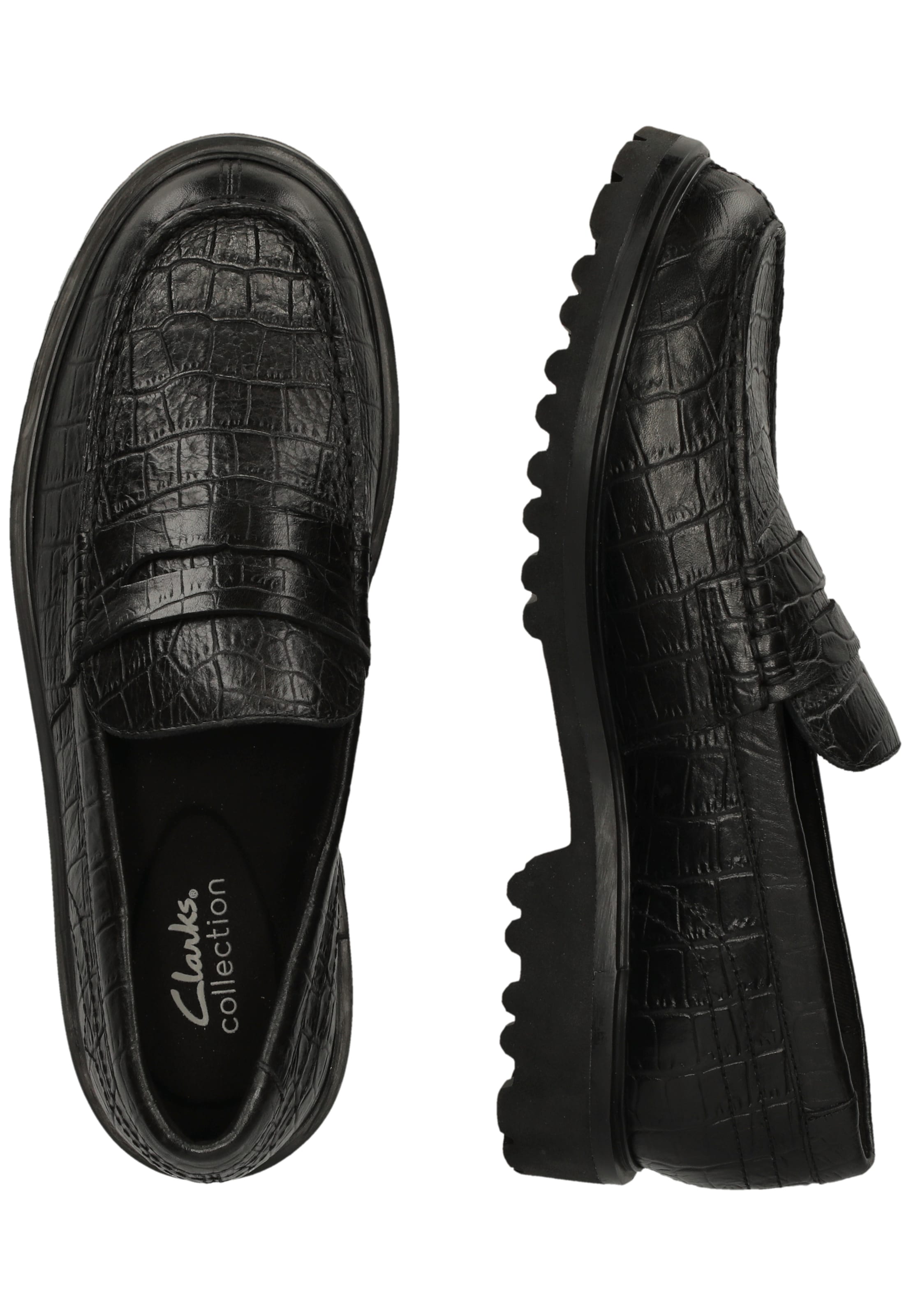 CLARKS Slip-ons 'Berwick' in Black
