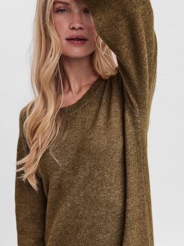 VERO MODA Knit dress 'Simone' in Green