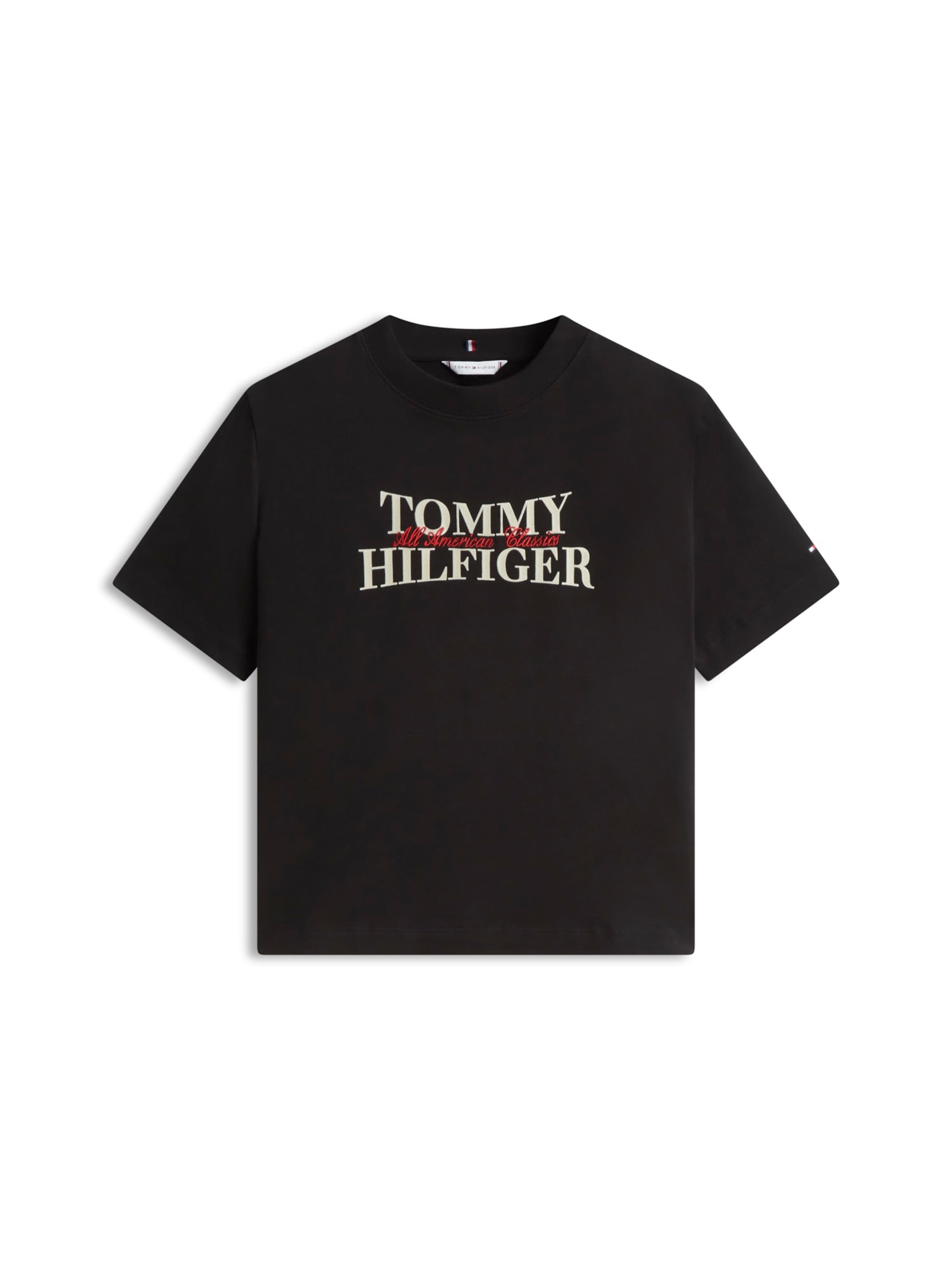 TOMMY HILFIGER Μπλουζάκι 'CLASSIC' σε μαύρο: μπροστά