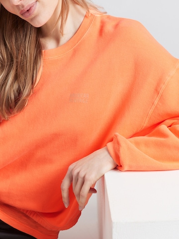AMERICAN VINTAGE Sweatshirt 'IZUBIRD' i orange