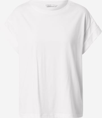 ONLY - Camiseta en blanco: frente