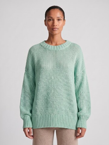 americandreams Oversized sweater 'Pepper' in Green: front