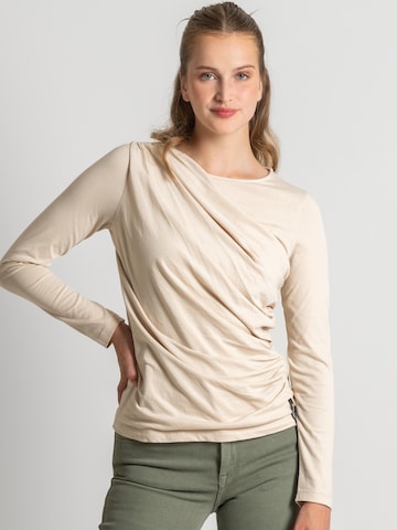 trueStory Shirt 'ELIN' in Beige