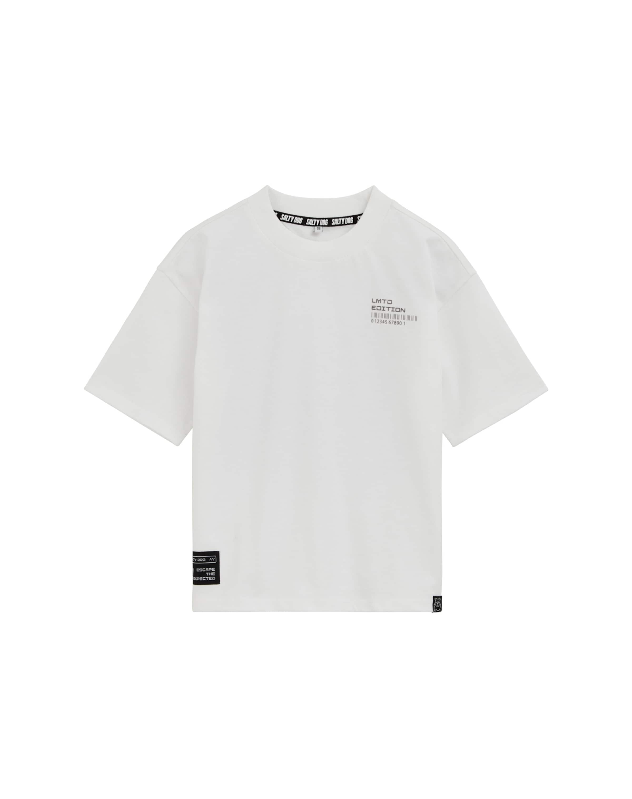 WE Fashion Футболка в Белый: спереди