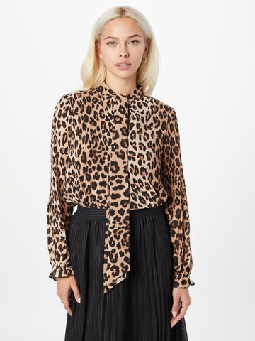 Crās Blouse 'Bree' in Bruin: voorkant