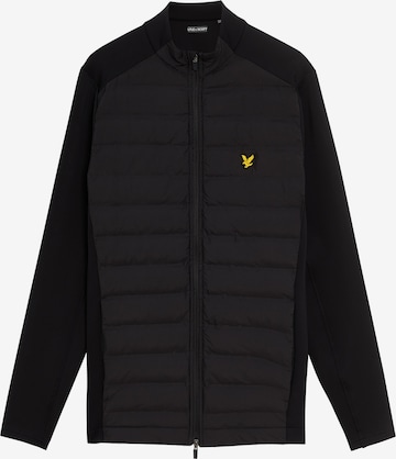 Veste mi-saison Lyle & Scott en noir : devant