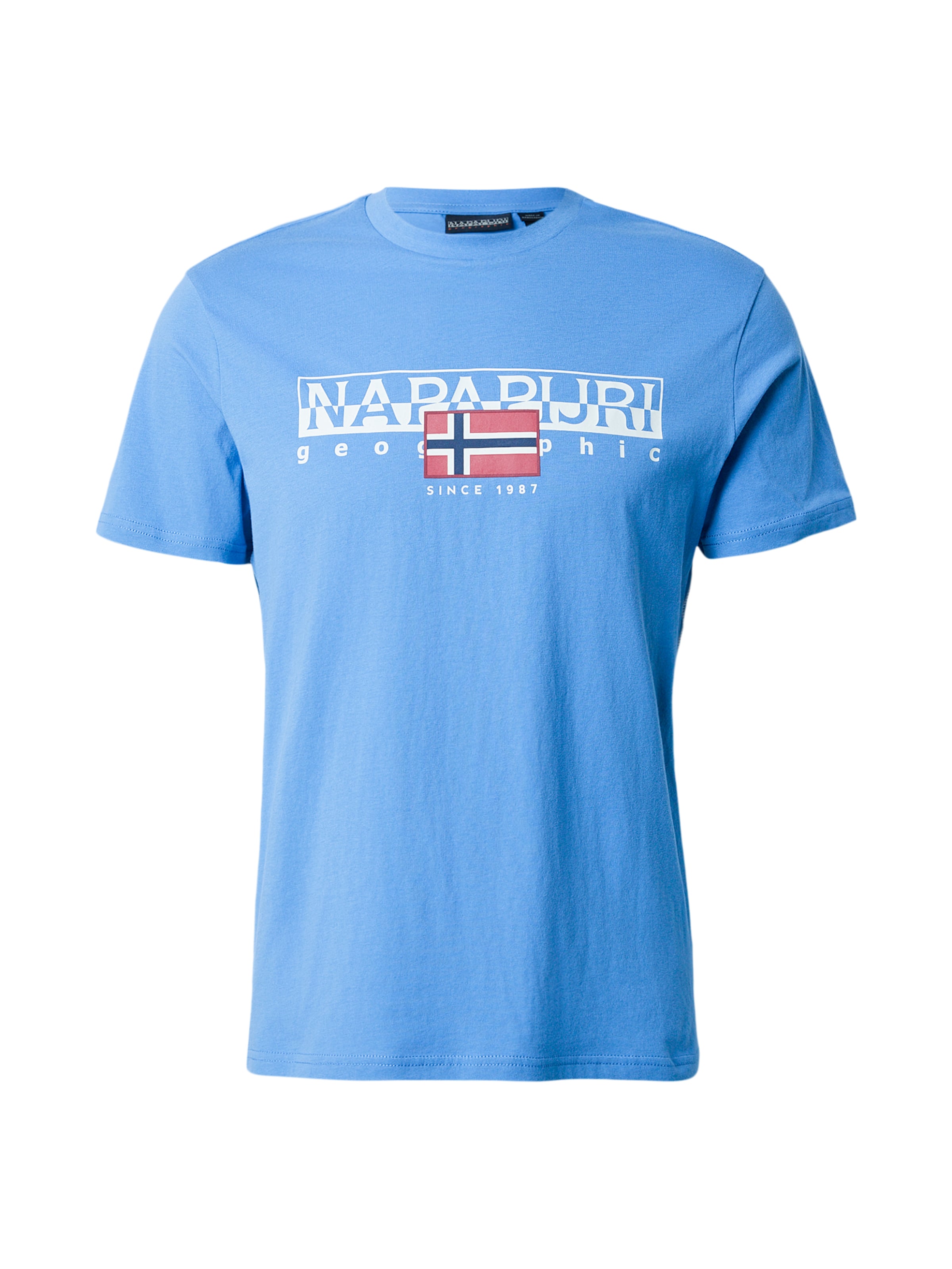 NAPAPIJRI - Camiseta 'S-AYLMER' en azul: frente