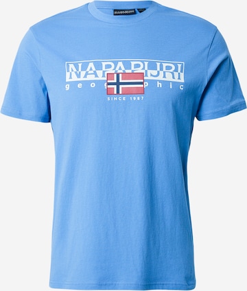 NAPAPIJRI - Camiseta 'S-AYLMER' en azul: frente