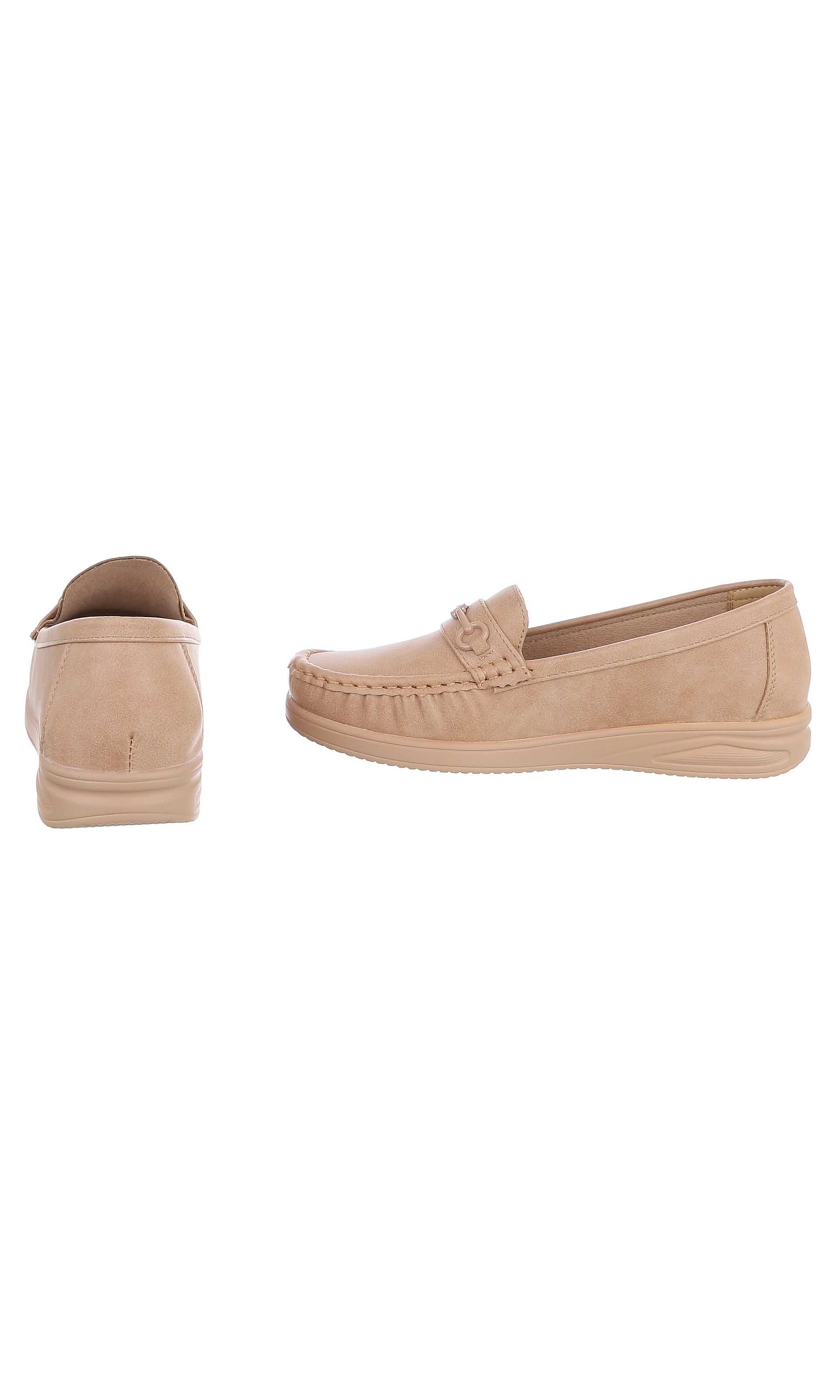 Ital-Design Moccasins in Brown
