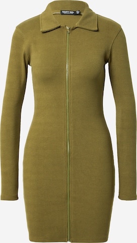 Nasty Gal Dress in Green: front