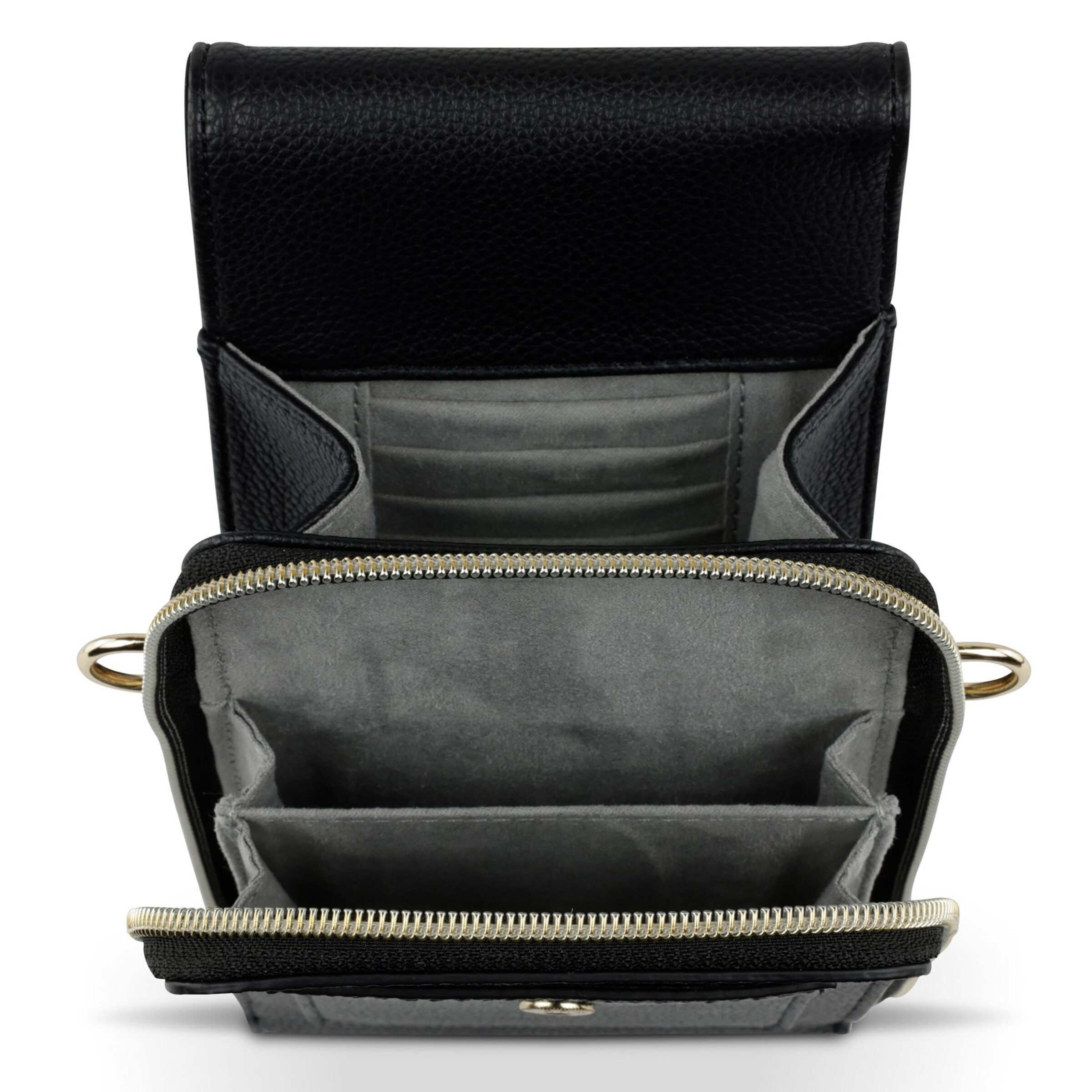 Borsa a tracolla 'Ella' di bugatti in nero