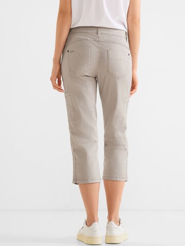 STREET ONE Slim fit Trousers in Beige