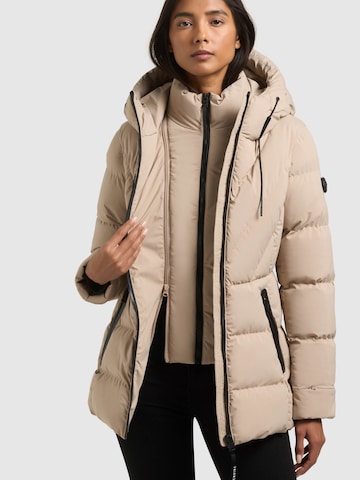 khujo Winter Jacket 'Rabb2' in Beige