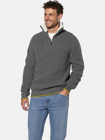 BABISTA Sweater 'Diegoro ' in Grey: front