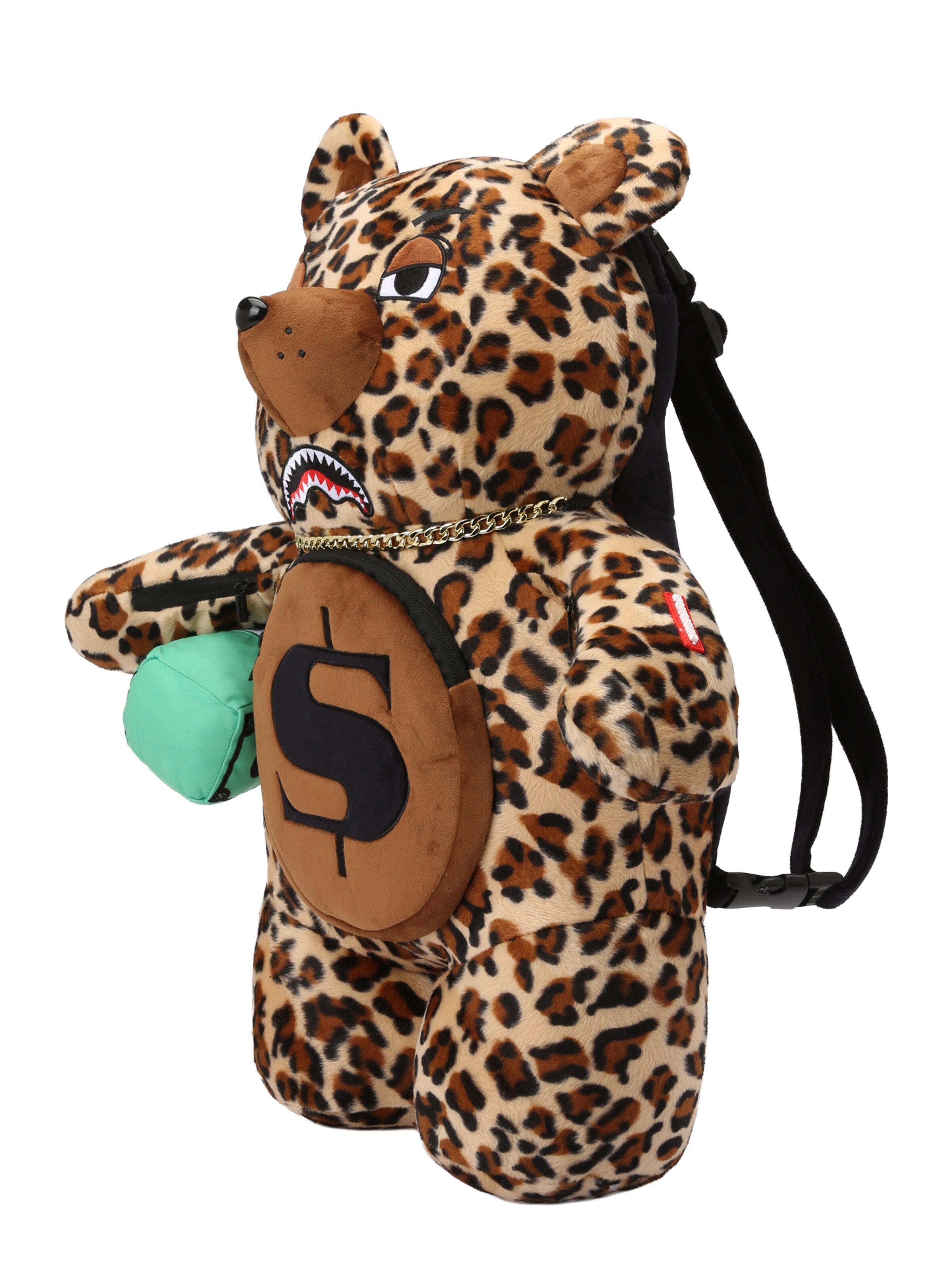 Sprayground Rucksack 'MONEY BEAR' in Braun