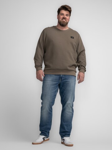 Petrol Industries - Sudadera 'Firth' en marrón: frente