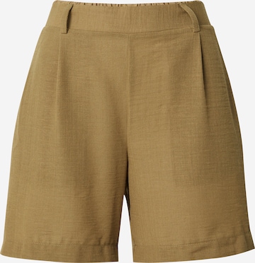 PIECES Regular Панталон с набор 'PCMADDIE' в зелено: отпред