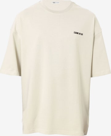 balta VAMOS CLO Marškinėliai 'Japanese Iris': priekis