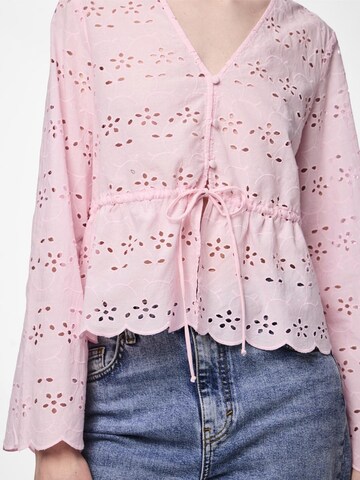PIECES Blouse 'ARMORINE' in Pink