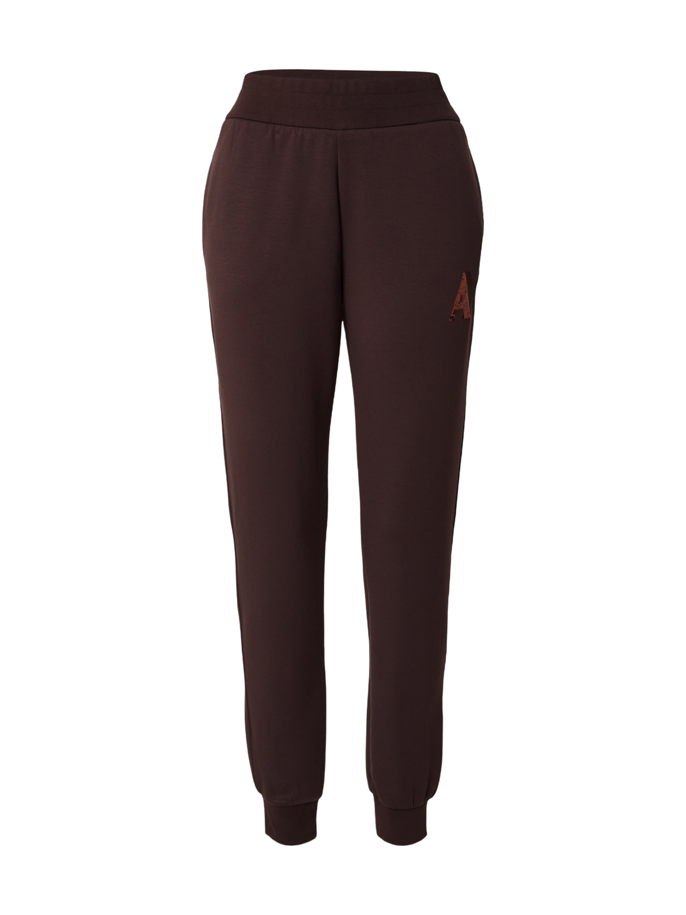 ARMANI EXCHANGE - Pantalón en marrón: frente