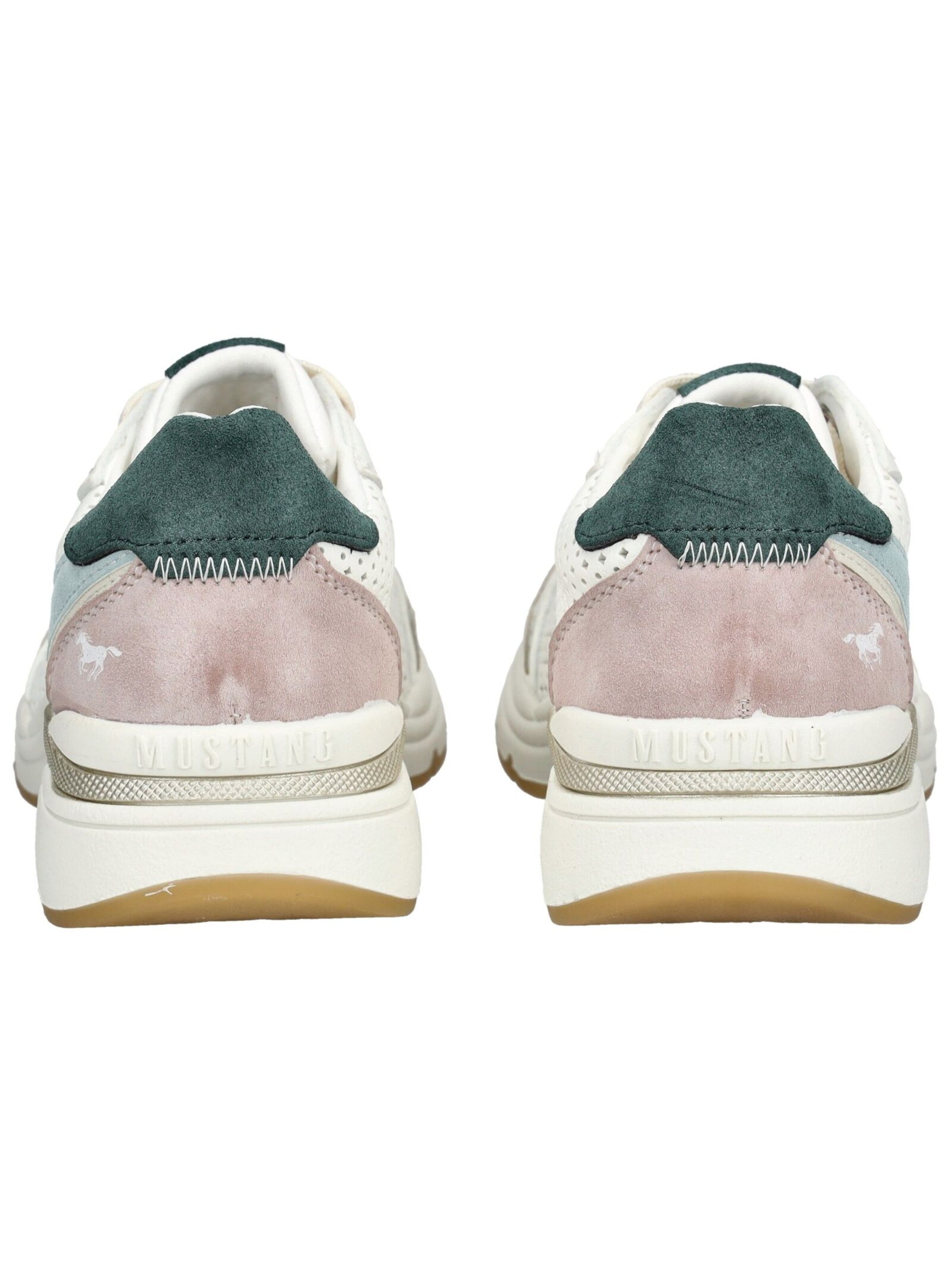 Baskets basses MUSTANG en blanc