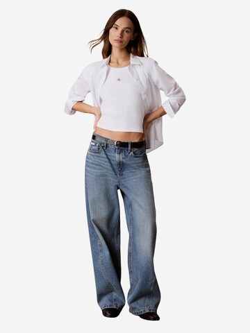Maglietta di Calvin Klein Jeans in bianco