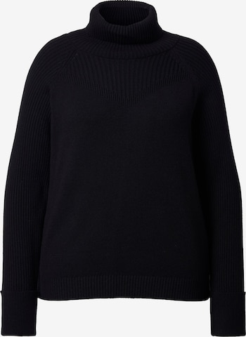 Ulla Popken Pullover in Schwarz: Vorderseite