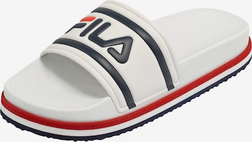 FILA Pantolette 'Morro Bay Zeppa' in Weiß: predná strana