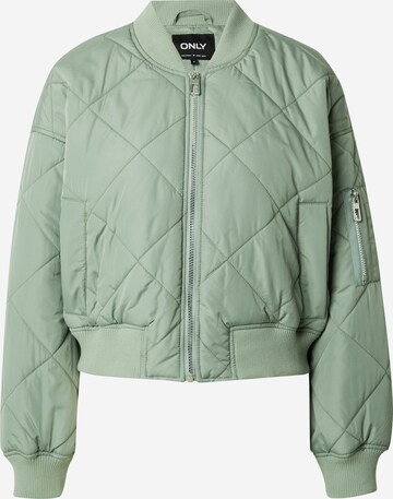 Veste mi-saison 'VIOLA' ONLY en vert : devant