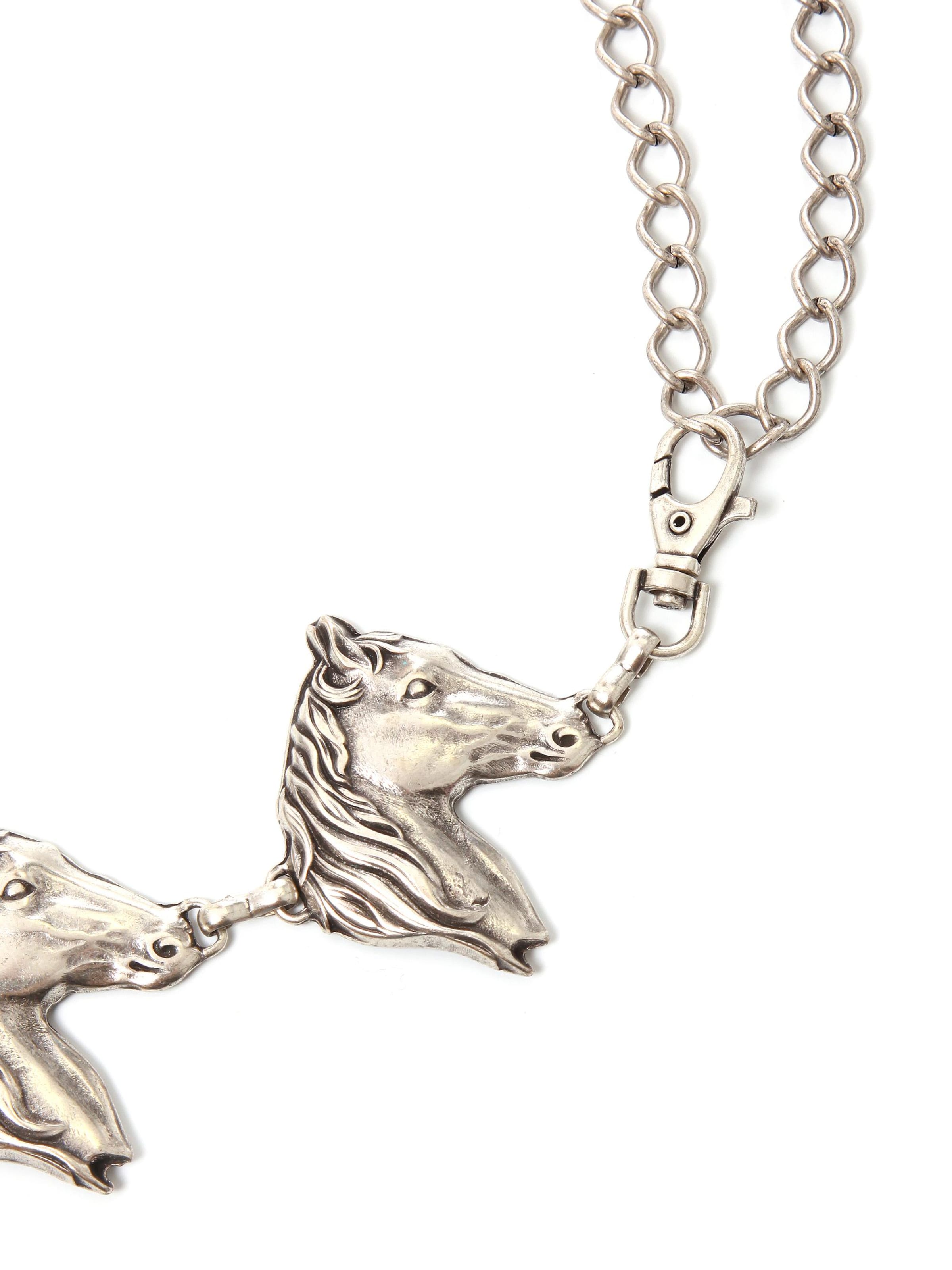 COLLEZIONE ALESSANDRO Belt 'Eija' in Silver