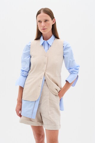 InWear Loose fit Trousers 'Rigitta' in Beige