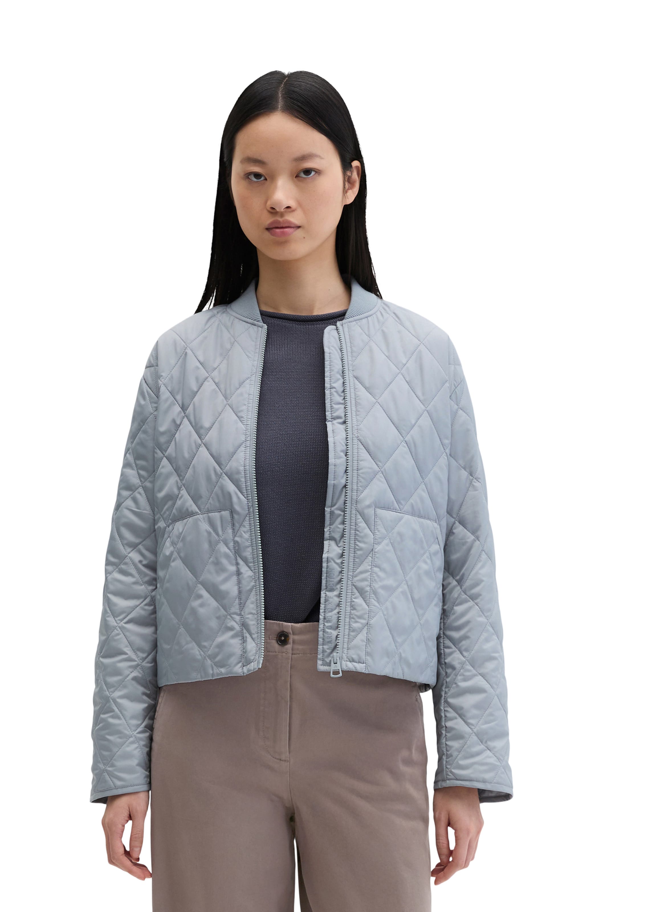 Veste mi-saison Marc O'Polo en gris : devant