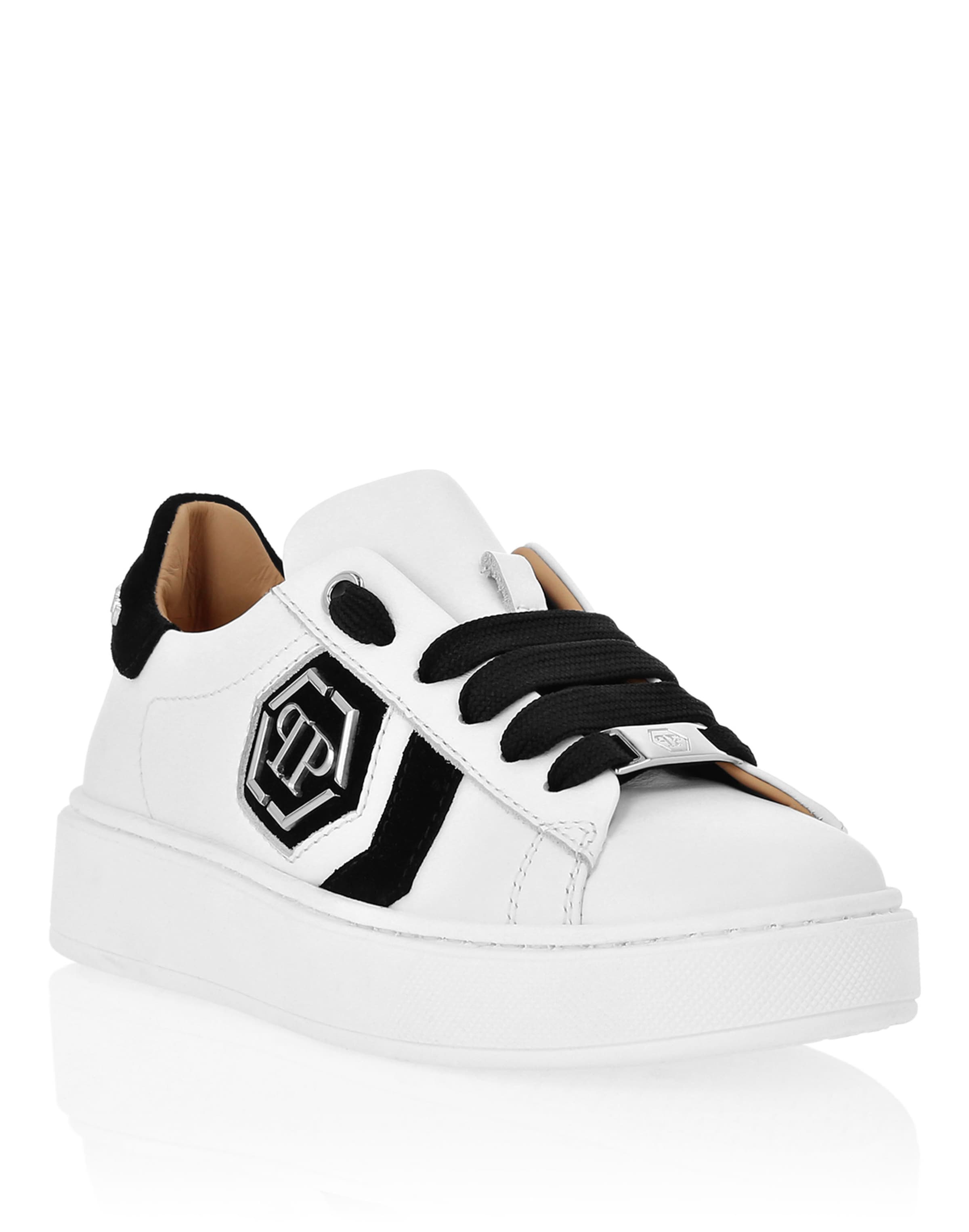 Philipp Plein Sneakers in 24 in de kleur Zwart / Zilver / Wit, Productweergave