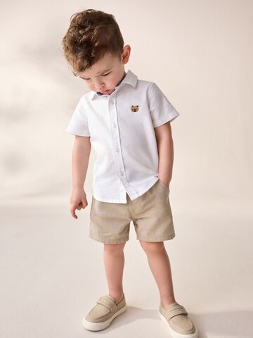 Next Regular fit Button up shirt in White