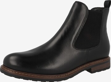 TAMARIS Chelsea boots in Zwart: voorkant